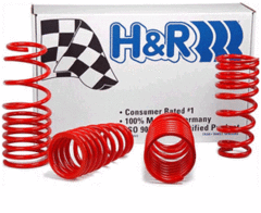 Kit muelles H&R -4 cm para Honda Logo 97-